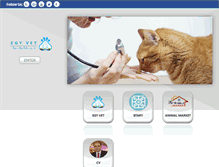 Tablet Screenshot of egyvet.com